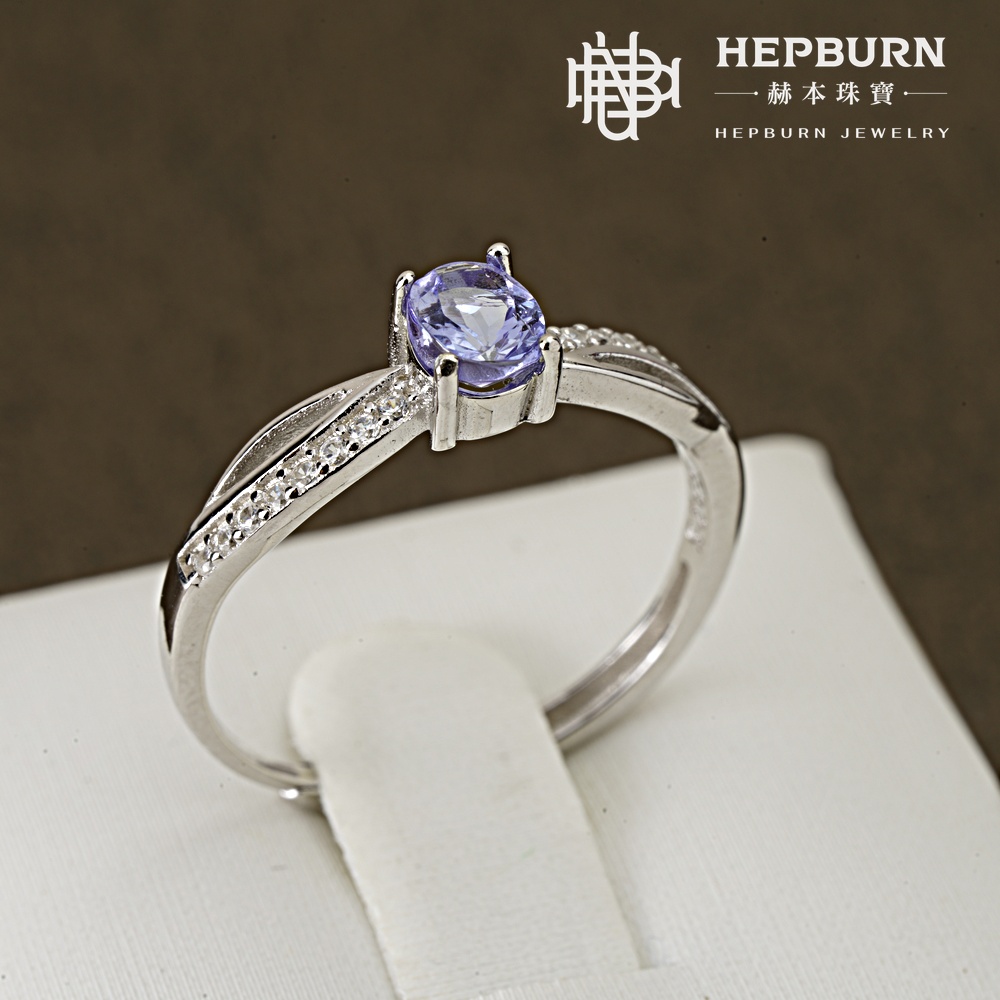 【赫本珠寶】設計款-星渡晶眼坦桑石活口戒指