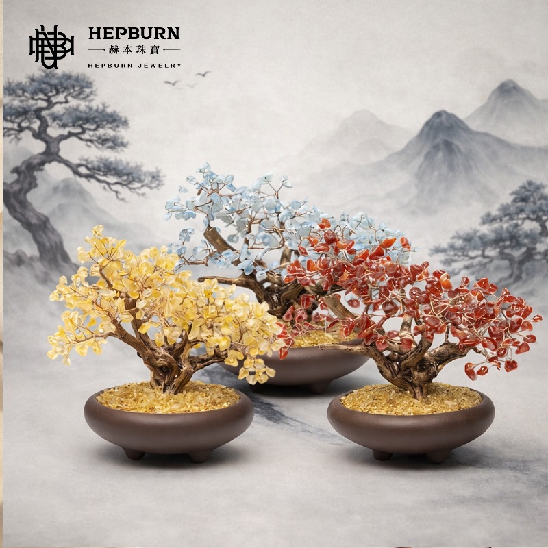 【赫本珠寶】靜序之水晶樹・樹枝款