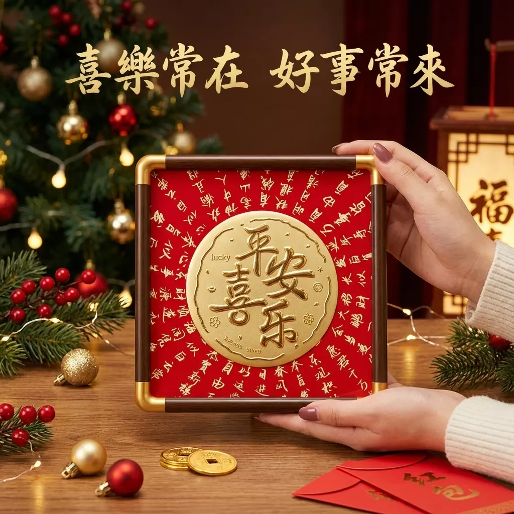 【赫本珠寶】黃金財神擺件 - 平安喜樂 | 財氣入門款（含金量50mg）