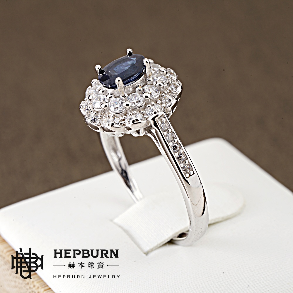 【赫本珠寶】設計款- 智境之核藍寶石活口戒指,能量戒指,珠寶首飾,洞察力,高貴氣質,靈活舒適