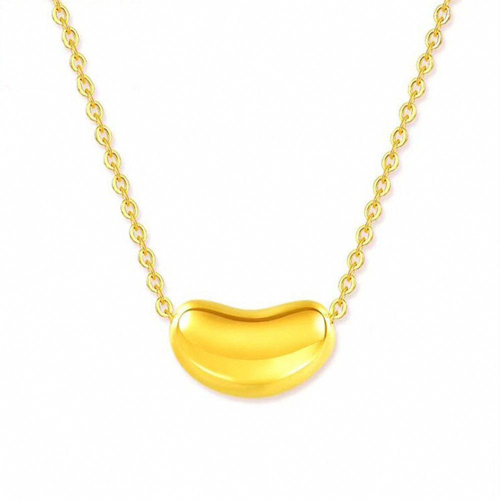 【赫本珠寶】996黃金小紅豆相思豆項鍊(0.02錢),G002,【赫本珠寶】996黃金小紅豆相思豆項鍊(0.02錢),996黃金,小紅豆相思豆,黃金送禮首選