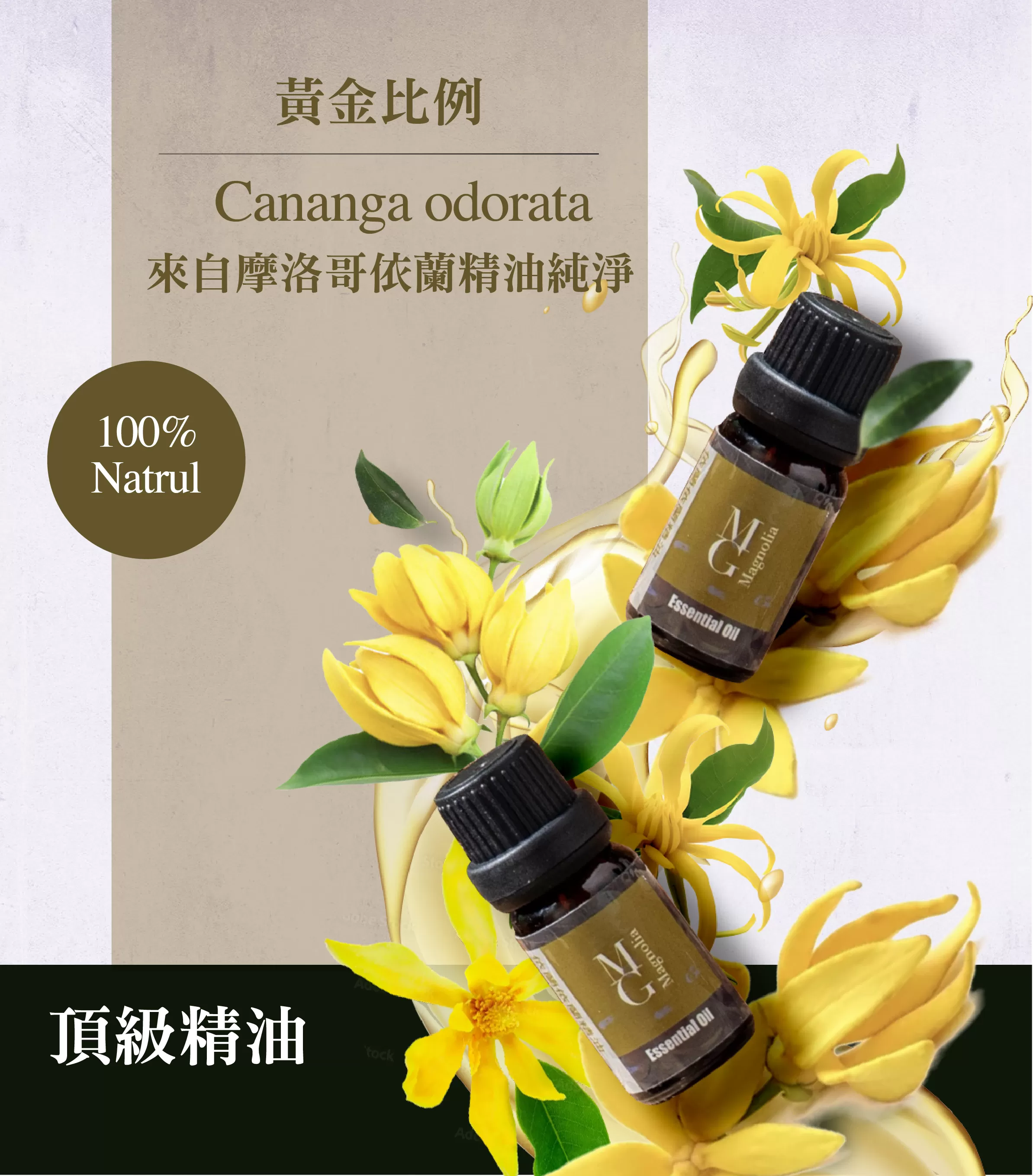 【MG】單方精油 - 摩洛哥依蘭精油
