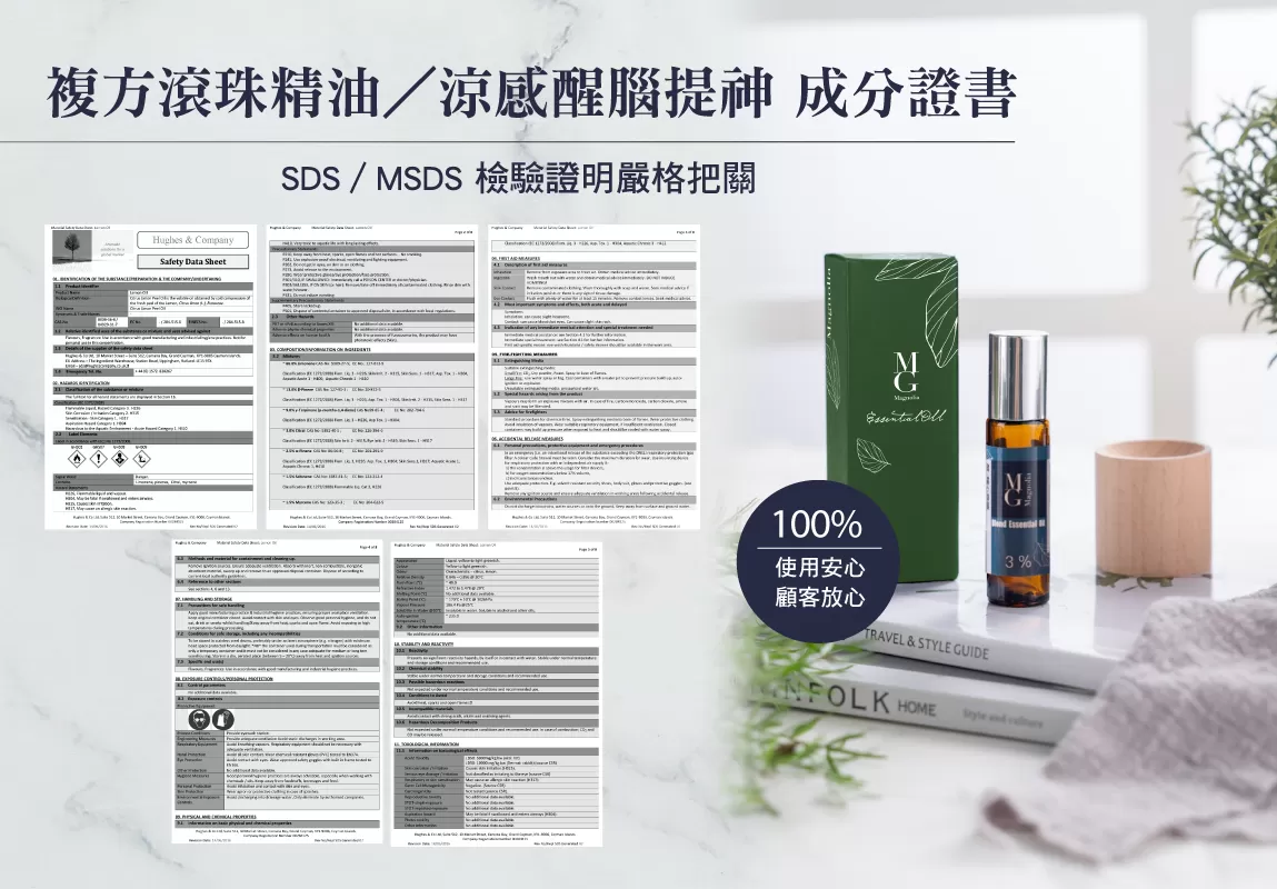 【MG】複方滾珠精油 - 涼感醒腦提神