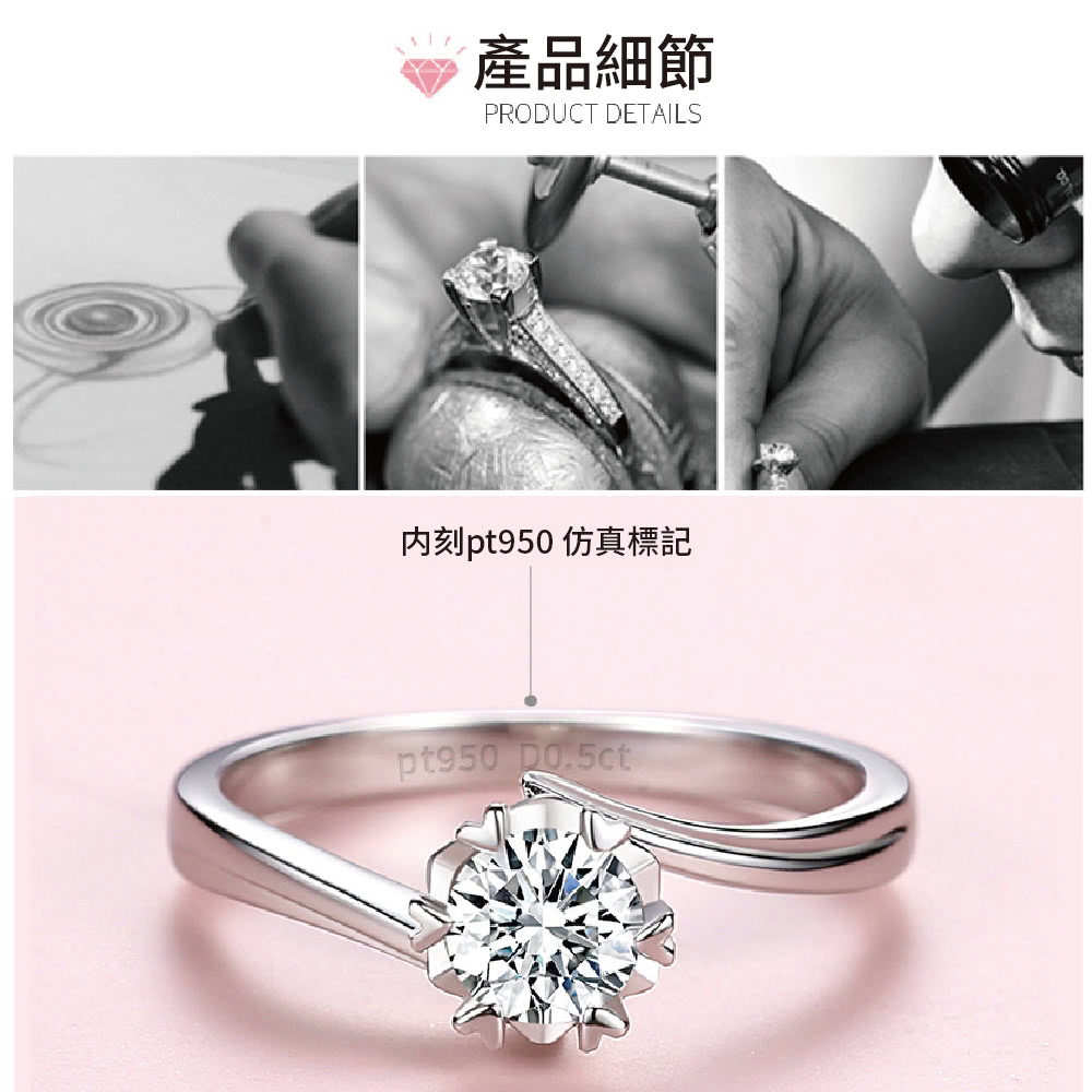 【赫本珠寶】《鹿跡之旅》莫桑石戒指 （50分 戒指 女戒 鑽戒 招財 生日 禮盒 禮物),U42960001,【赫本珠寶】《鹿跡之旅》莫桑石戒指（50分戒指女戒鑽戒招財生日禮盒禮物),心有繁華因愛綻放50分,所有商品,赫本珠寶