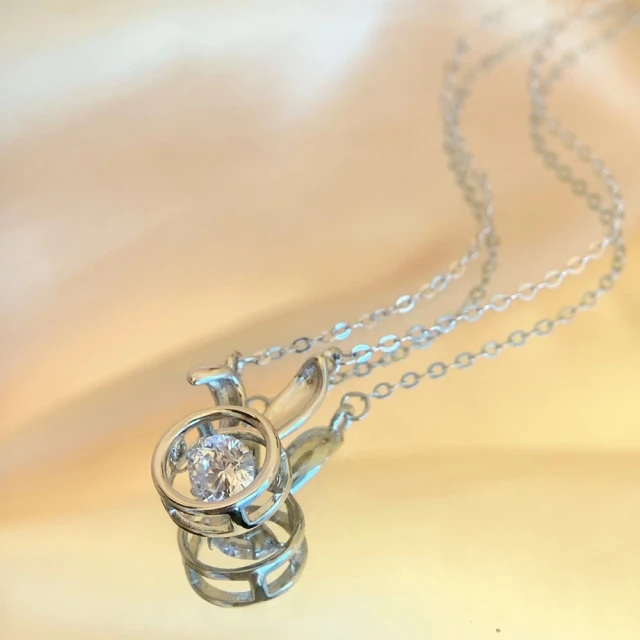 【赫本珠寶】S925純銀靈動款可愛兔子莫桑項鏈（50分）,D041,【赫本珠寶】S925純銀靈動款可愛兔子莫桑項鏈（50分）,S925純銀靈動款,所有商品,赫本珠寶