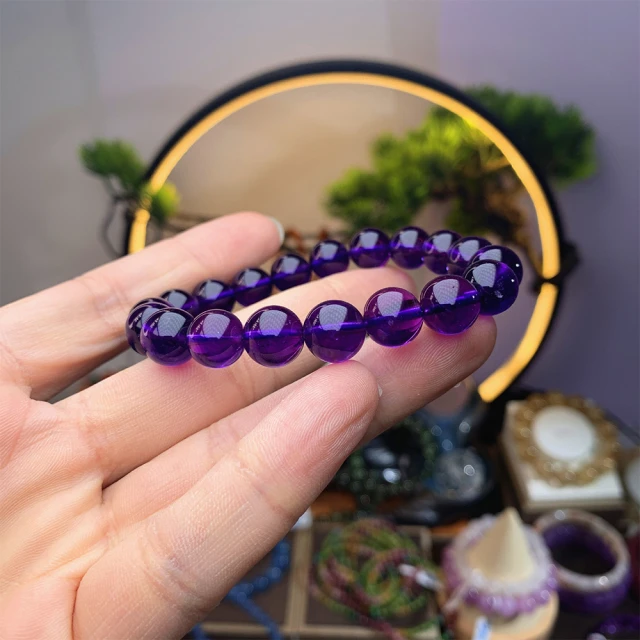【赫本珠寶】收藏級天然紫羅蘭濃紫烏拉圭紫晶手鍊(10mm),159,【赫本珠寶】收藏級天然紫羅蘭濃紫烏拉圭紫晶手鍊(10mm),收藏級天然紫晶,所有商品,赫本珠寶