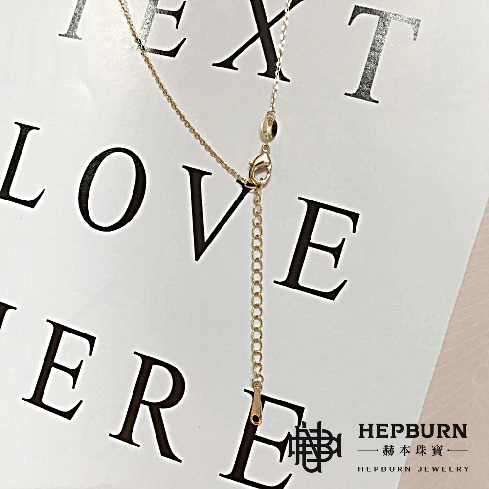 【赫本珠寶】愛迪生極品有核珍珠妖紫魚尾吊墜項鍊(18K包金),QueenDom,圓潤光澤,高級飾品,極品淡水珠,珍珠項鍊