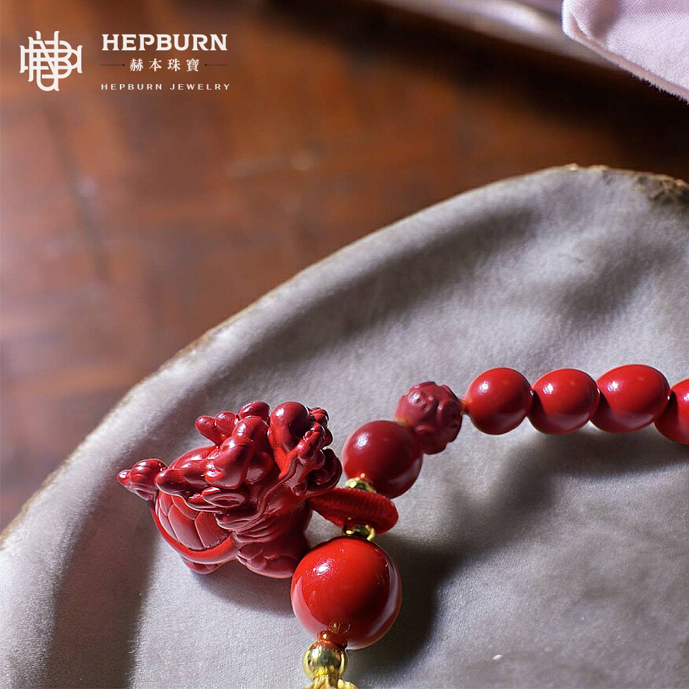 【赫本珠寶】帝王紅硃砂財源廣進龍龜戲財珠手鍊(8mm),C007,【赫本珠寶】帝王紅硃砂財源廣進龍龜戲財珠手鍊(8mm),紅硃砂龍龜戲財珠,所有商品,赫本珠寶