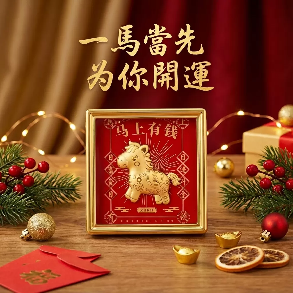 【赫本珠寶】黃金財神擺件 - 馬上有錢 · 小馬財運款（含金量20mg）,馬上有錢·小馬財運款,20260215-131,【赫本珠寶】黃金財神擺件-馬上有錢·小馬財運款（含金量20mg）,馬上有錢·小馬財運款,如魚得水