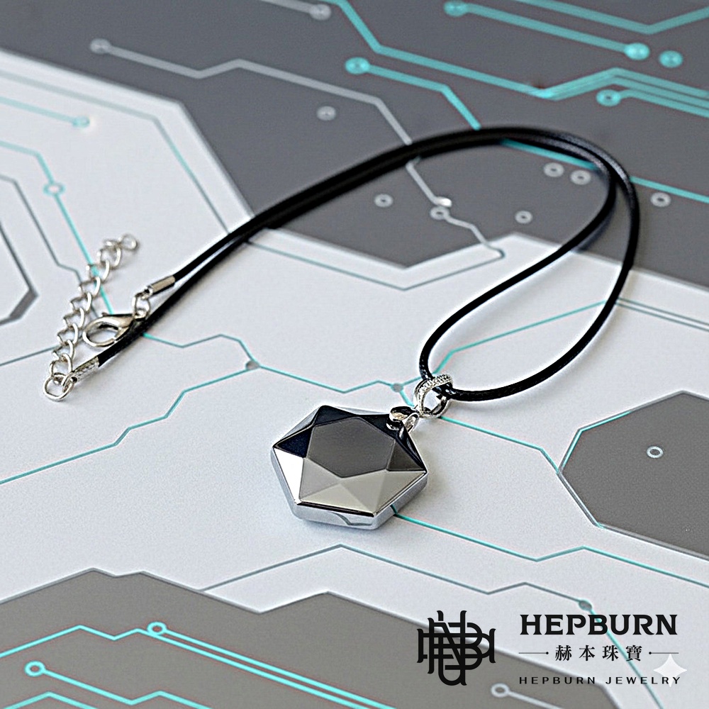 【赫本珠寶】量子x太赫茲六芒星裸墜｜金剛結同材質手編珠鍊｜能量共振｜釋放量子能量與太赫茲波,避邪守護,循環舒緩,能量飾品,手編珠鍊,金剛結項鍊