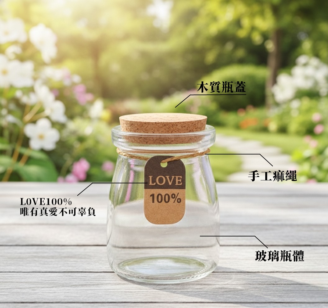 【赫本珠寶】靈願之許願瓶｜天然七彩瑪瑙碎石｜繽紛守護許願瓶,幸運項鍊,獨一無二,平安守護,瑪瑙吊墜,能量飾品