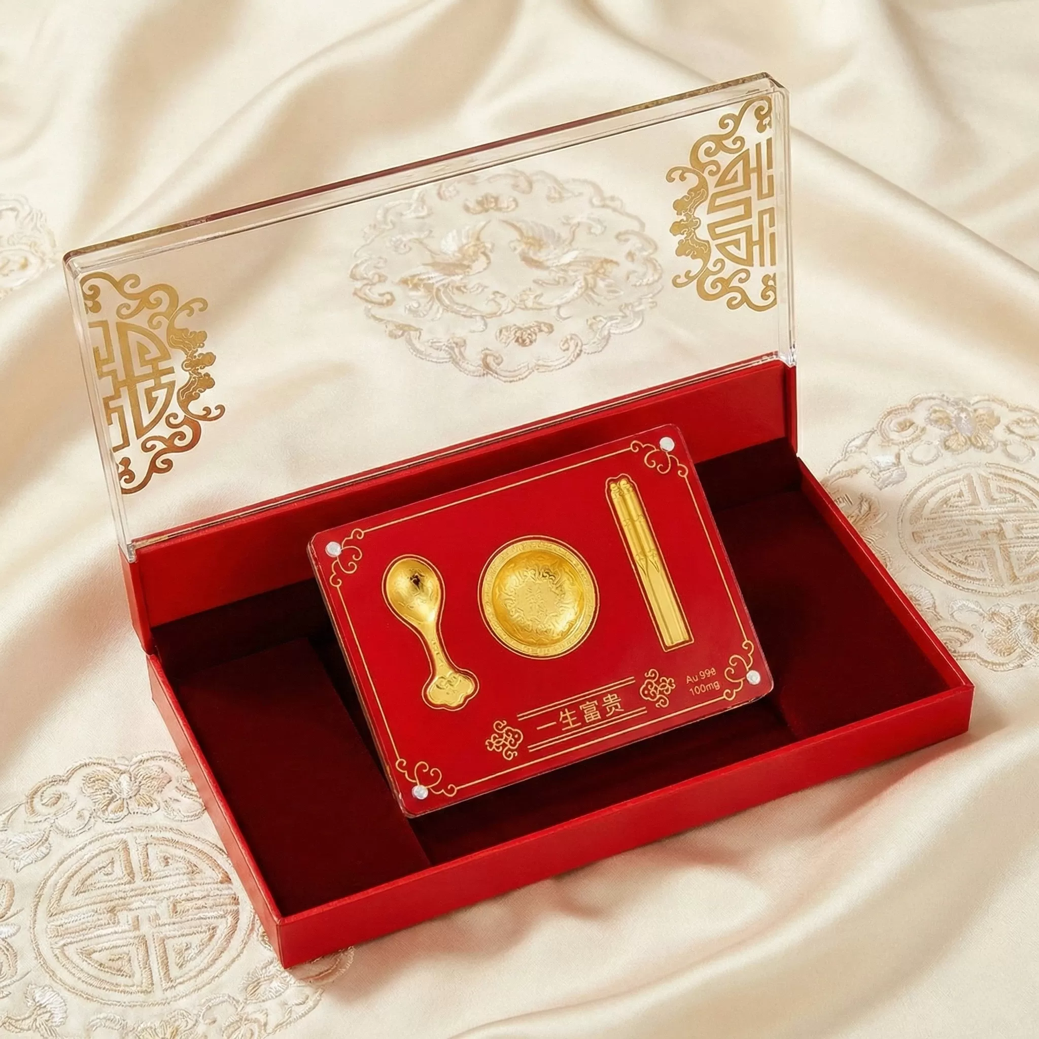 【赫本珠寶】黃金財神擺件 - 大富之家 · 鎮宅財位旗艦款（整套含金量100mg）,一生富貴·大富之家款,20260215-9-124,【赫本珠寶】黃金財神擺件-大富之家·鎮宅財位旗艦款（整套含金量100mg）,一生富貴·大富之家款,如魚得水