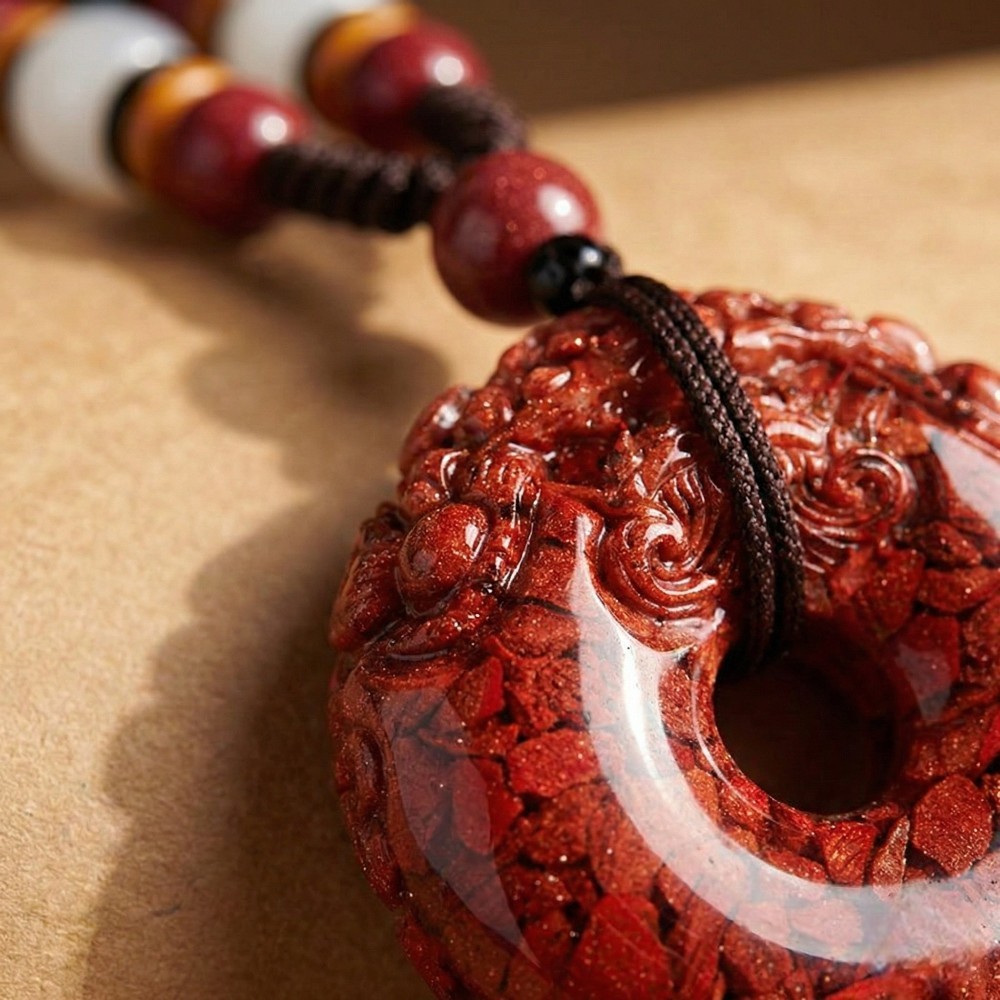 【赫本珠寶】圓守晶曜 · 晶體貔貅平安扣項鍊 | 男女款,能量飾品,招財進寶,保平安,避邪化煞,男女對鍊