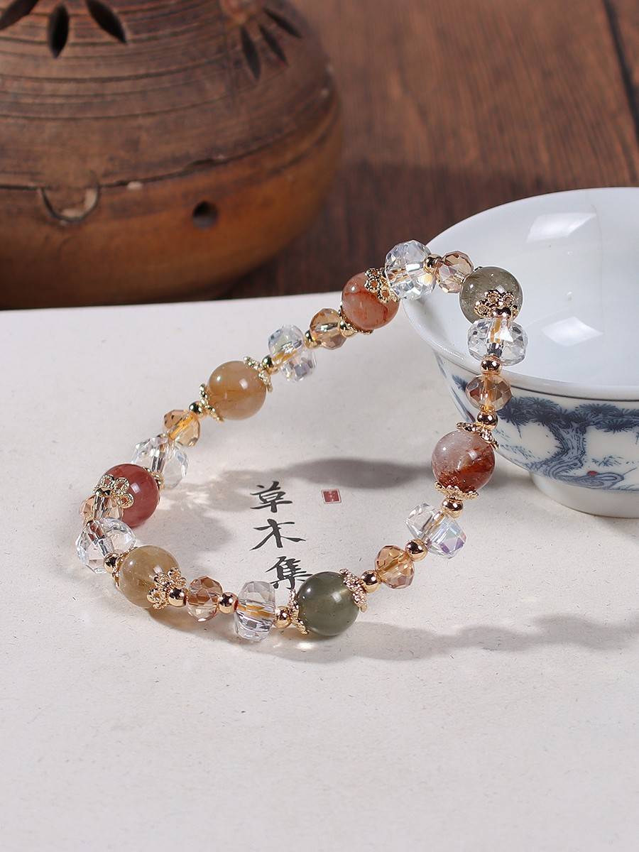 【赫本珠寶】設計款-全能水晶彩髮晶手鍊(8mm),全能護佑彩光四射,20250614-05,【赫本珠寶】設計款-全能水晶彩髮晶手鍊(8mm),所有商品,赫本珠寶