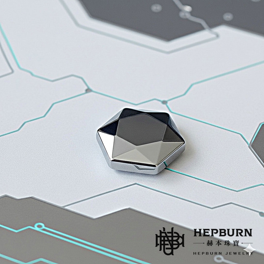 【赫本珠寶】量子x太赫茲六芒星裸墜｜金剛結同材質手編珠鍊｜能量共振｜釋放量子能量與太赫茲波,避邪守護,循環舒緩,能量飾品,手編珠鍊,金剛結項鍊