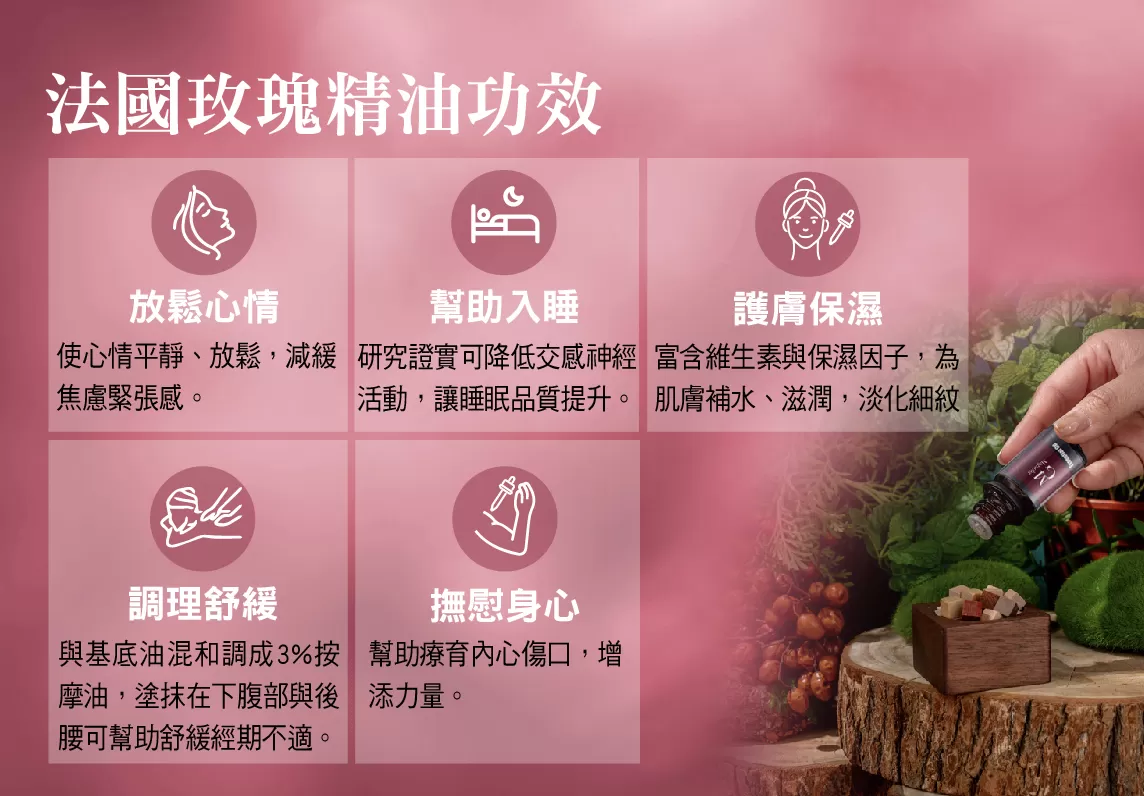 【MG】單方精油 - 玫瑰精油