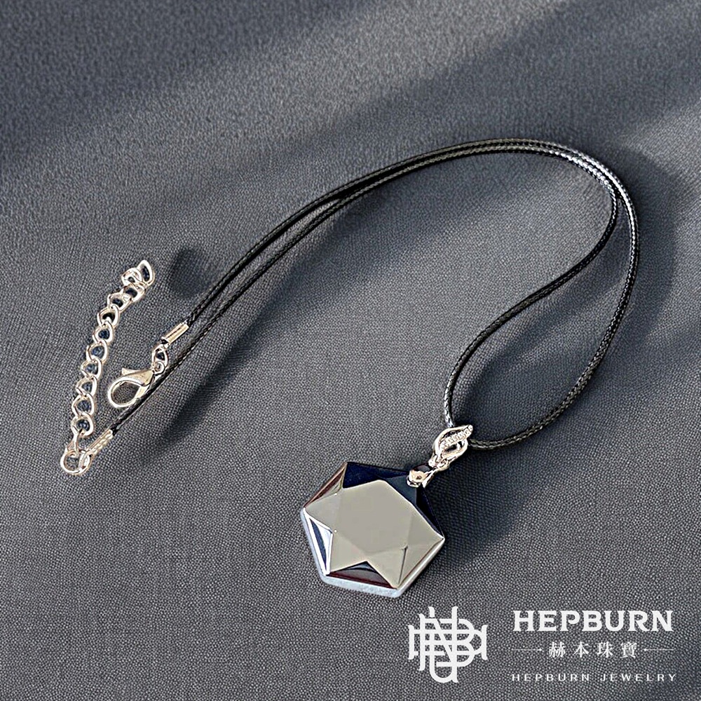 【赫本珠寶】量子x太赫茲六芒星裸墜｜金剛結同材質手編珠鍊｜能量共振｜釋放量子能量與太赫茲波,避邪守護,循環舒緩,能量飾品,手編珠鍊,金剛結項鍊