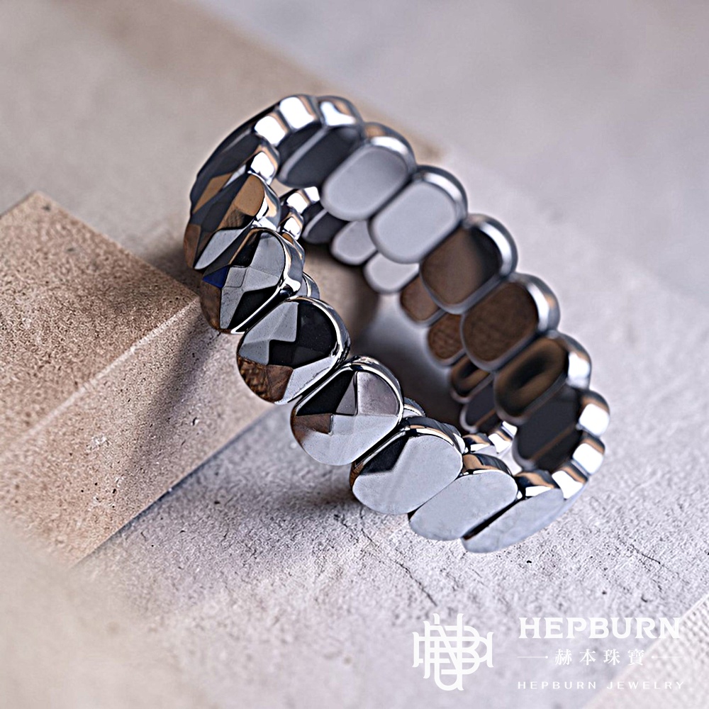 【赫本珠寶】量子x太赫茲圓角鑽切面手排｜能量共振｜釋放量子能量與太赫茲波