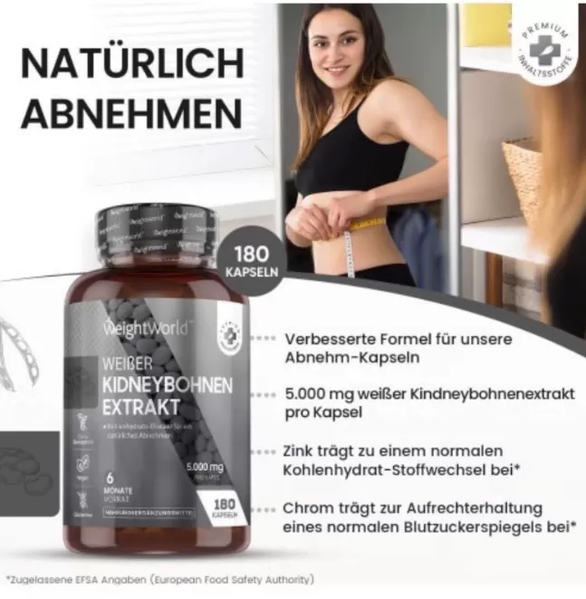 WeightWorld 白腎豆萃取膠囊180顆