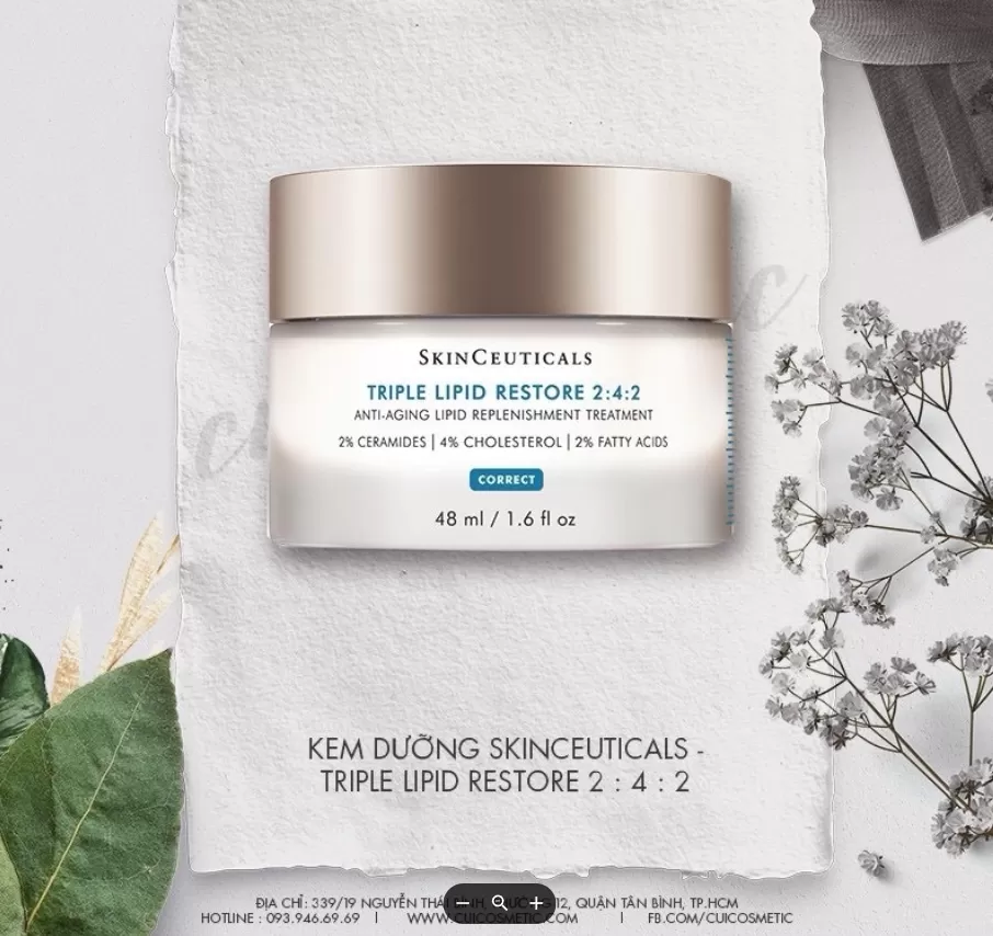 SkinCeuticals 修麗可 2:4:2 三重潤澤彈嫩修復霜 48ml