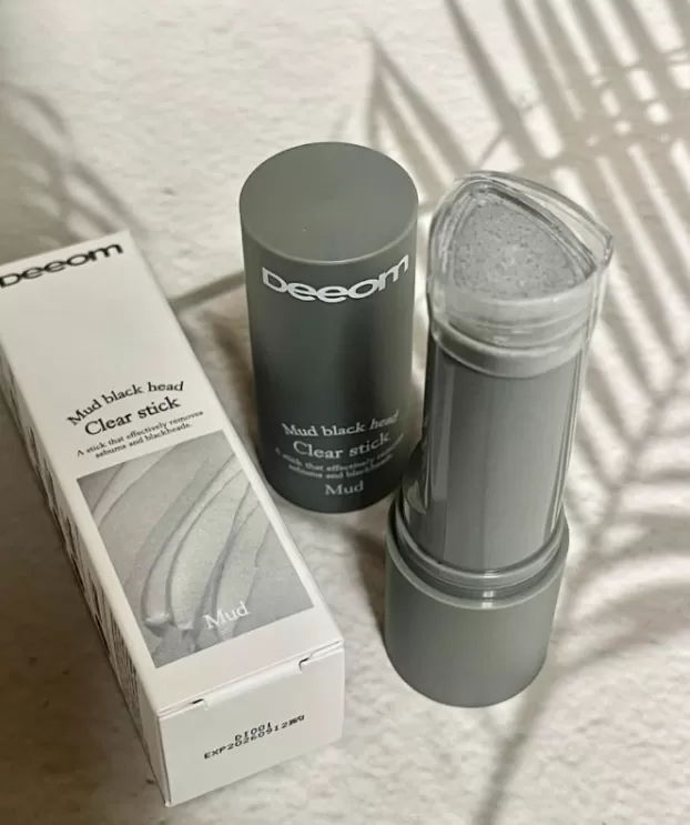 韓國 Deeom 黑頭潔淨泥膜棒 14g X 2入
