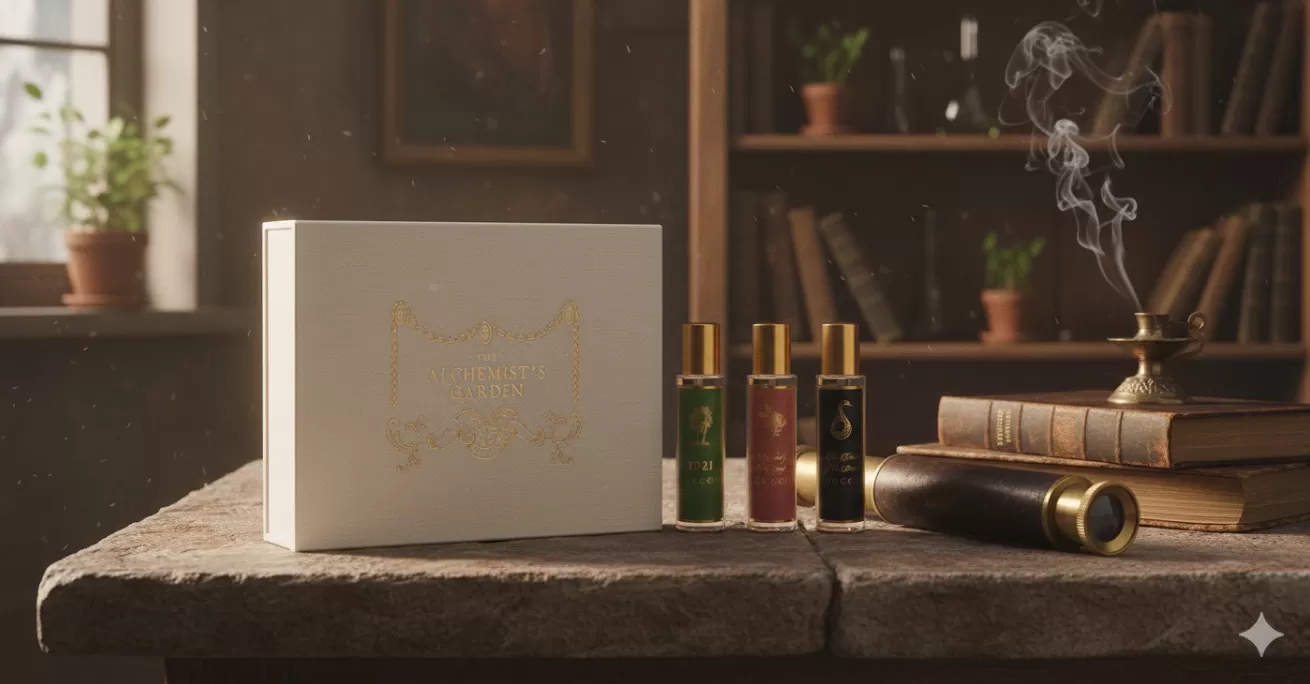 GUCCI 古馳煉金士花園經典奢香禮盒 （冷翡翠 15ml + 仙之頌 15ml + 蛇之謎 15ml）