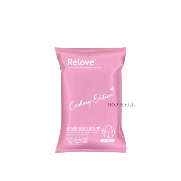 RELOVE私密肌30秒面膜濕紙巾-涼感15抽
