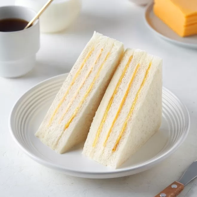 洪瑞珍 原味起司三明治