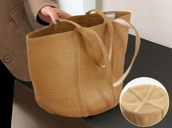 日本KAWATANI草編手提包編織單肩包大容量托特包,U60420002,日本KAWATANI草編手提包編織單肩包大容量托特包,自然質樸,時尚造型,所有商品