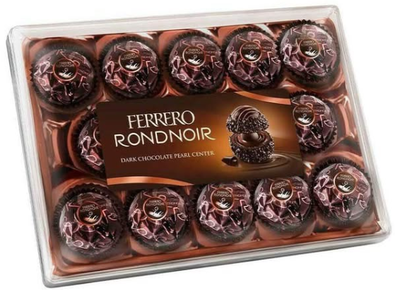 德國Ferreor Rondnoir 頂級黑金莎巧克力14顆入,U60520004,德國FerreorRondnoir頂級黑金莎巧克力14顆入,幸福滋味,精緻香濃,所有商品