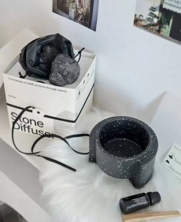 韓國Hetras 陶瓷火山石擴香套裝黑色#27 Vintage Wood,U60620010,韓國Hetras陶瓷火山石擴香套裝黑色#27VintageWood,高級香氣,所有商品,生活用品