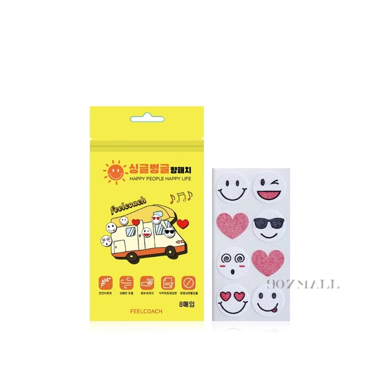 FEELCOACH 表情包口罩香氛貼(8貼/包)