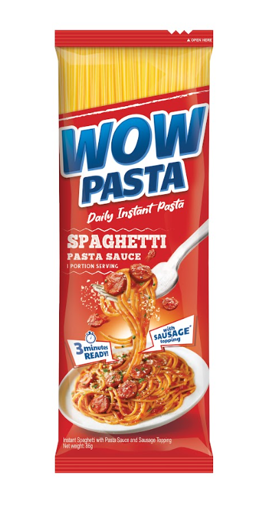 Wow Pasta奶油培根風味義大利麵(包)/波隆那番茄肉醬風味義大利麵(包)