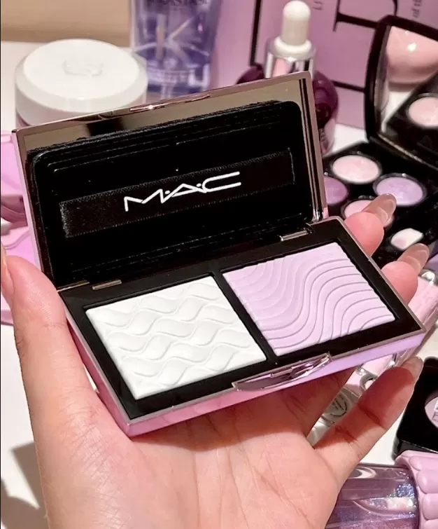 MAC 口袋雙色濾鏡蜜粉餅 #紫白餅