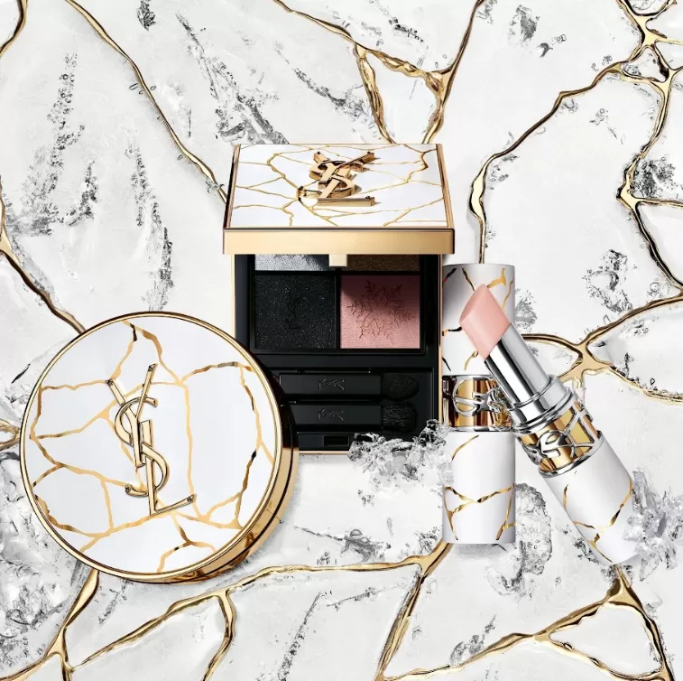 YSL聖羅蘭限量大理石 情挑誘吻晶亮蜜唇膏 #02 誘惑軟糖 3.2g