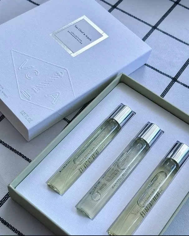 Van Cleef & Arpels 梵克雅寶珍藏系列三件套（琥珀帝國 + 月光廣藿 + 暖陽甜杏）