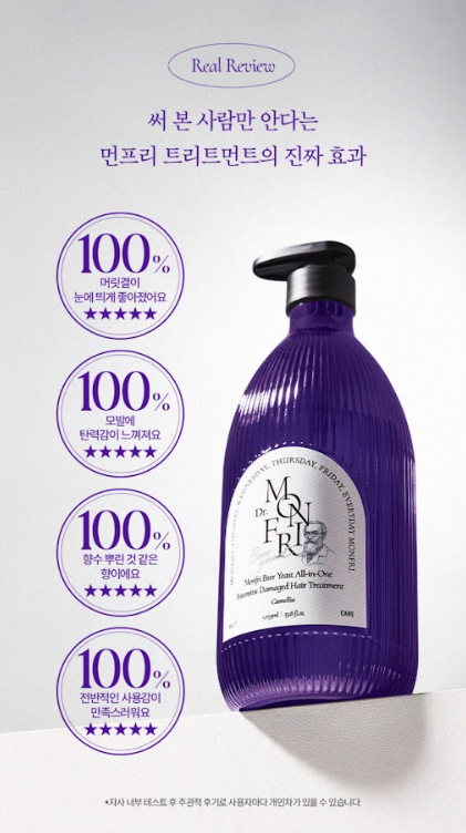 韓國 Mr.MonFri 魔法學水解膠原蛋白NONO不打結護髮乳 1059ml