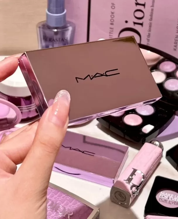 MAC 口袋雙色濾鏡蜜粉餅 #紫白餅