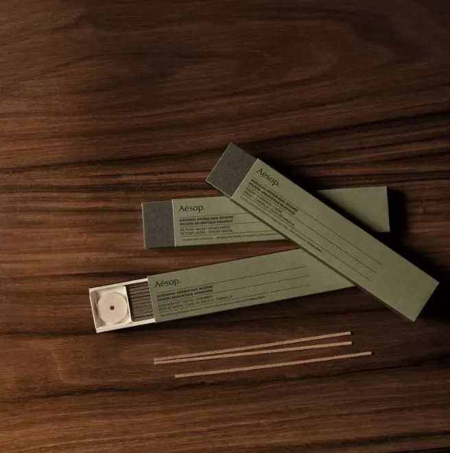 AESOP 頂級療癒線香（紫記／更級）