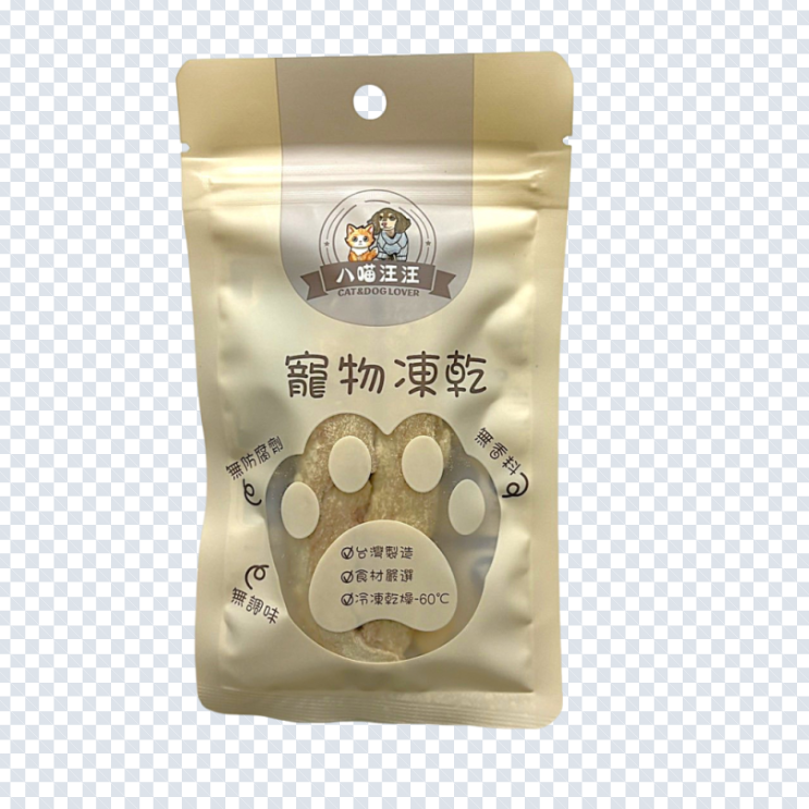 八喵汪汪虱目魚凍乾
