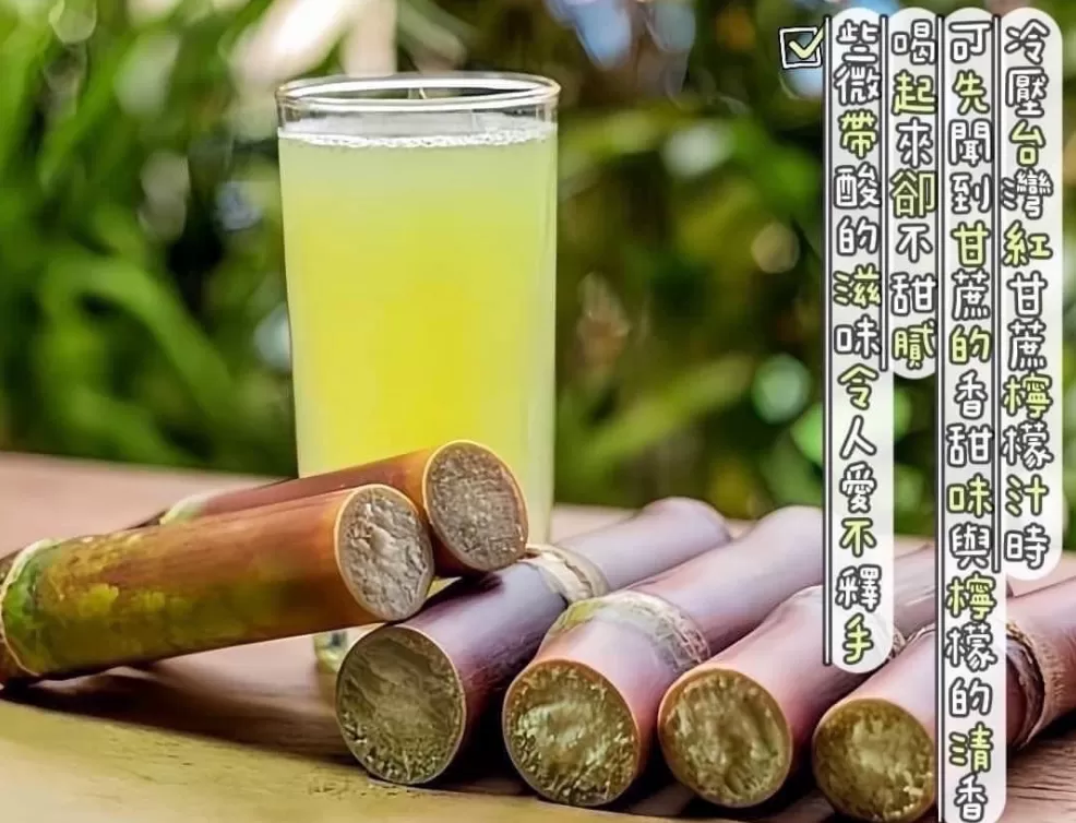 台南楊媽媽原汁紅甘蔗 800ml