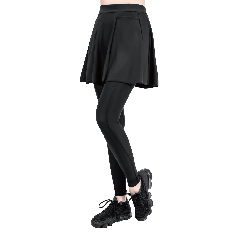 彈力曲線塑身褲裙