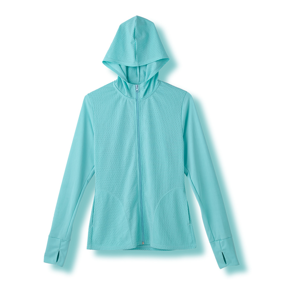 高透氣抗UV防曬外套,綠