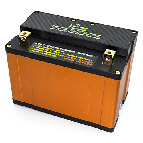 10.0Ah-A type Motorcycle lithium iron starter battery