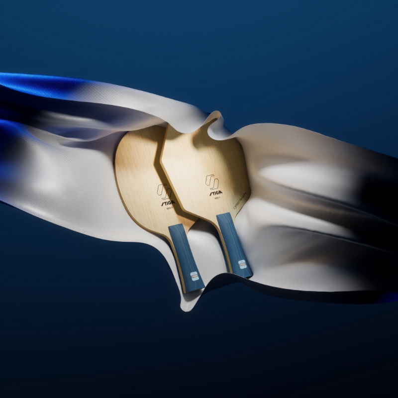 STIGA Wavy Ultra Fiber 強力碳素 經典款,U53510003,STIGAWavyUltraFiber強力碳素經典款,5+2層,控制44,速度148