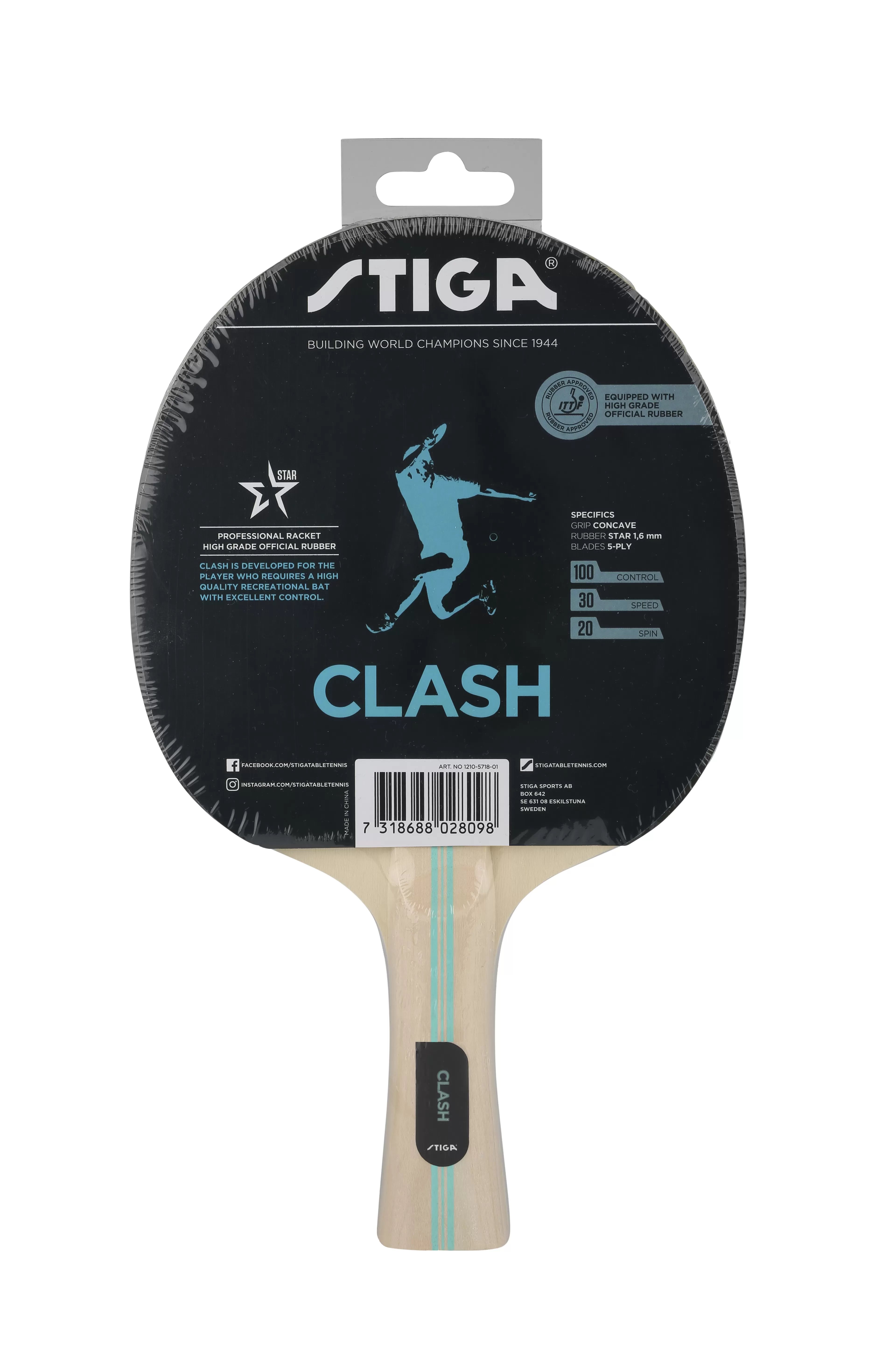 STIGA CLASH 一星休閒拍