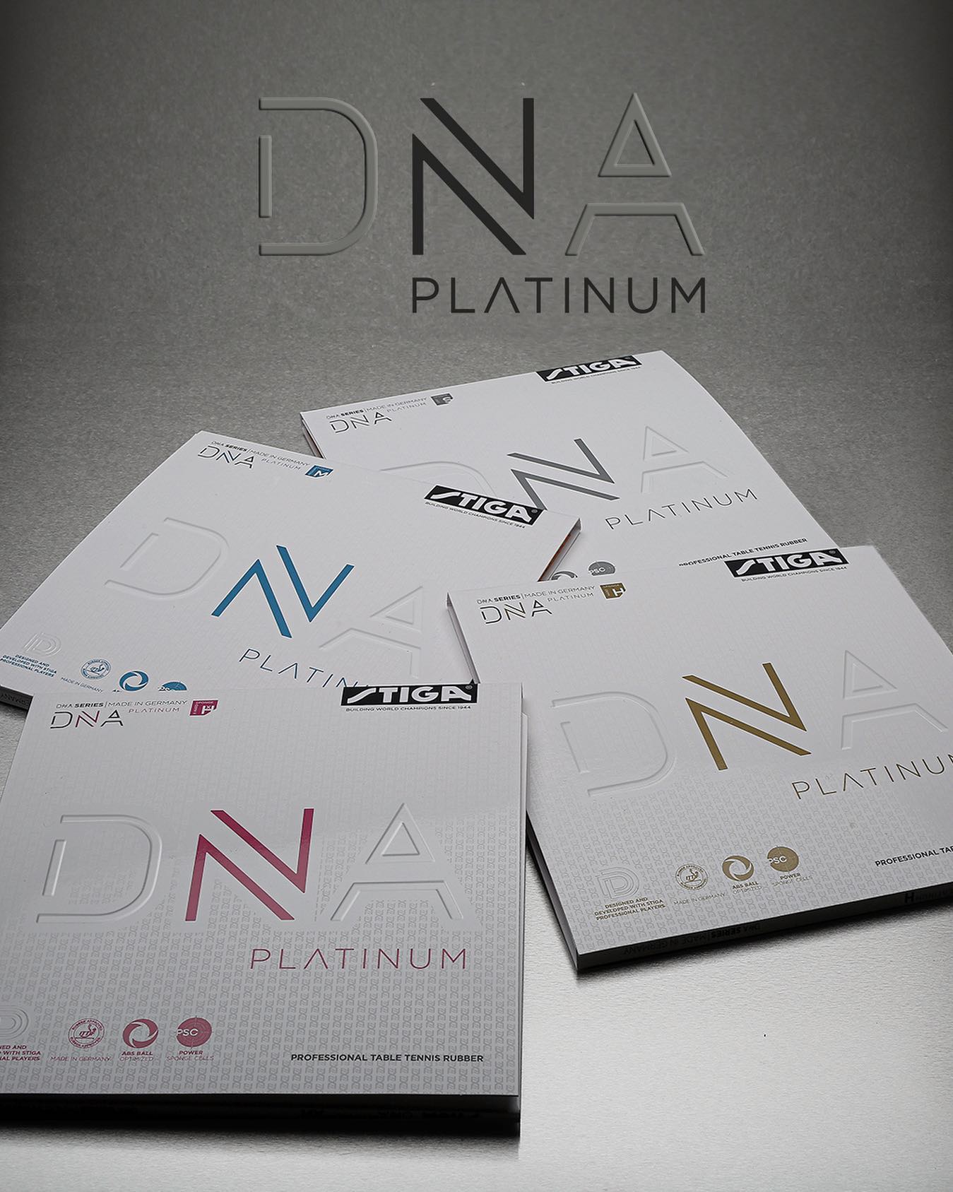 桌球膠皮 STIGA DNA Platinum M