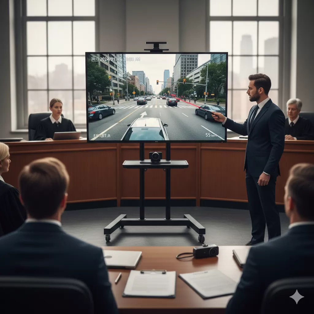  行車紀錄器能不能當法庭證據？