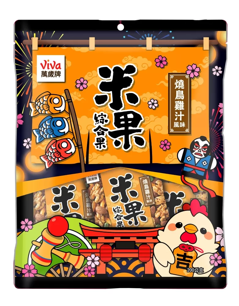萬歲牌米果綜合果<br>燒鳥雞汁風味