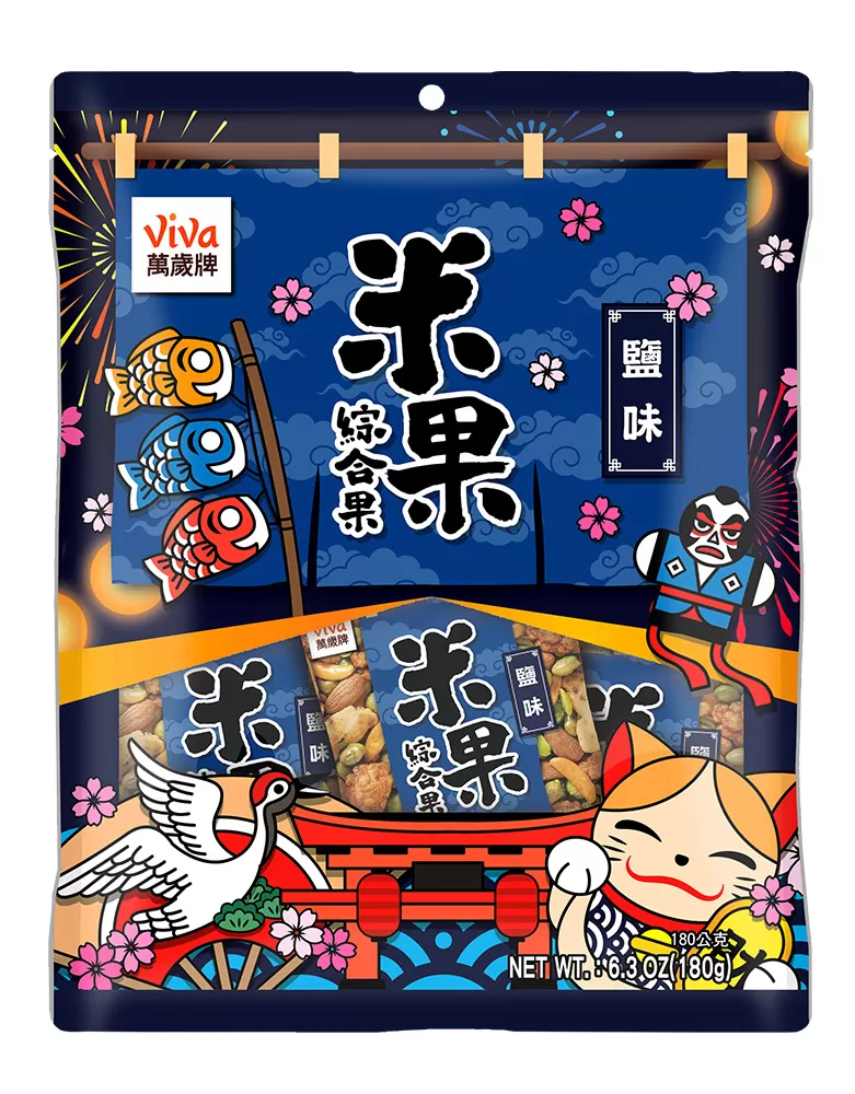 萬歲牌米果綜合果<br>鹽味